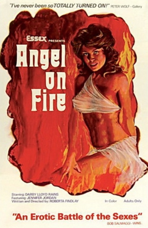 Angel on Fire (1974) - Original Poster - vintagepornfun.com