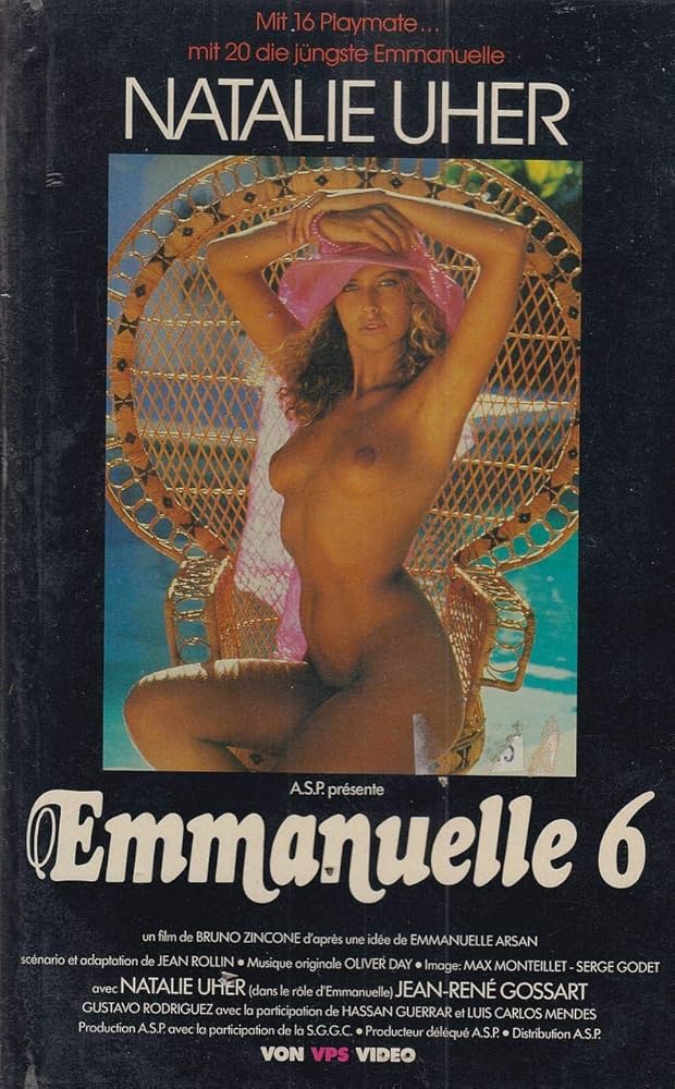 Emmanuelle 6 (1988) - Original Poster - vintagepornfun.com