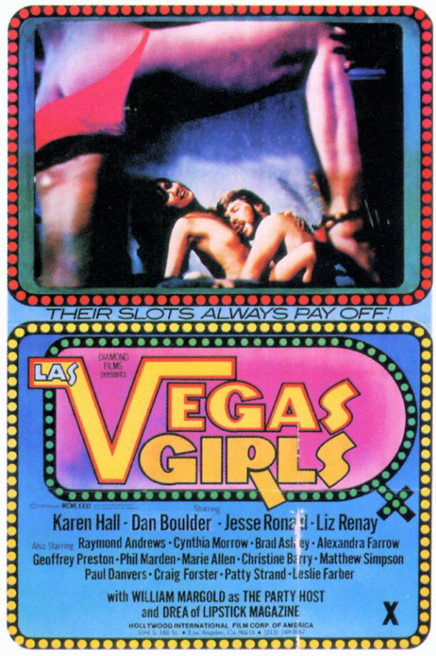 Las Vegas Girls (1983) - Original Poster - vintagepornfun.com