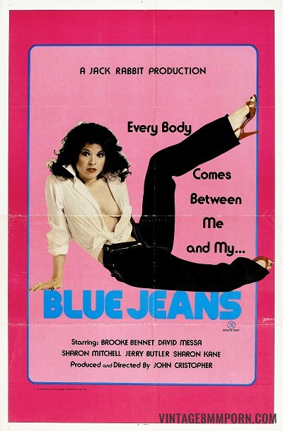 Blue Jeans (1981) - Original Poster - vintagepornfun.com