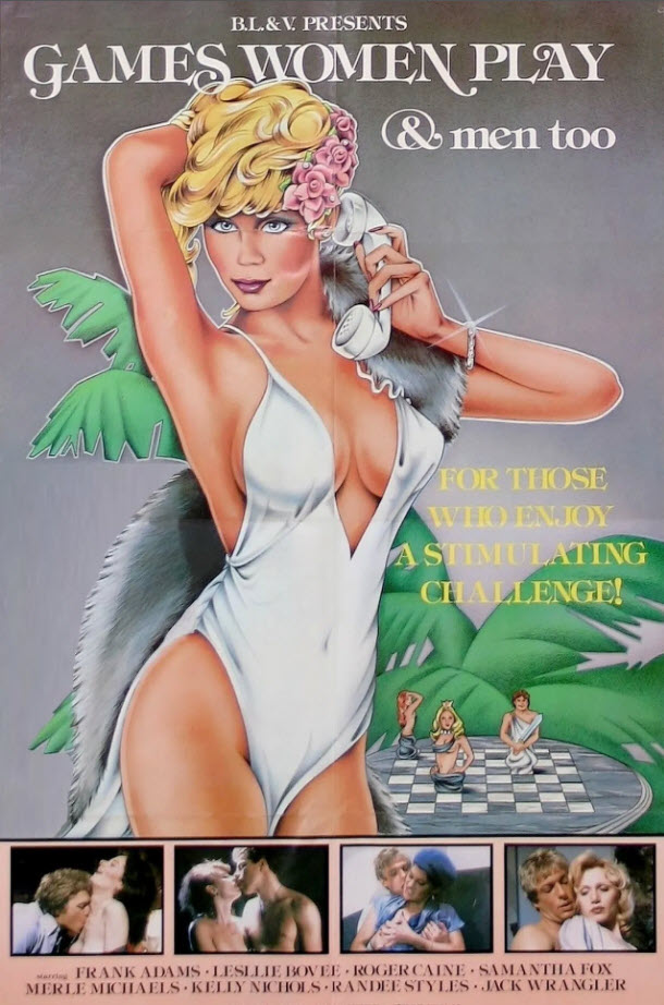 Games Women Play (1981) - Original Poster - vintagepornfun.com