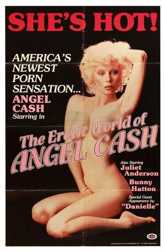 The erotic world of Angel Cash (1982) - Original Poster - vintagepornfun.com