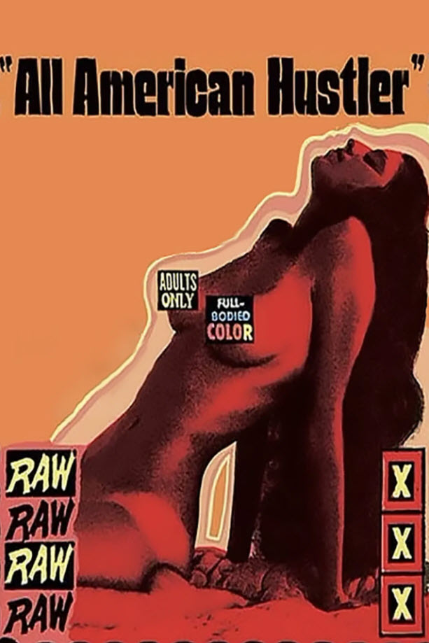 All American Hustler (1976) - Original Poster - vintagepornfun.com