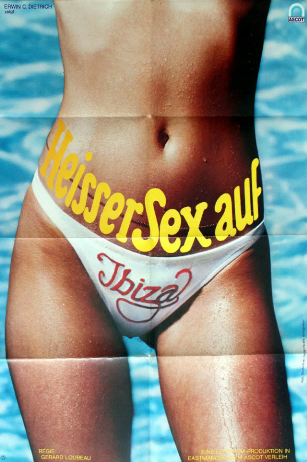 Hot Sex in Ibiza (1982) - Original Poster - vintagepornfun.com
