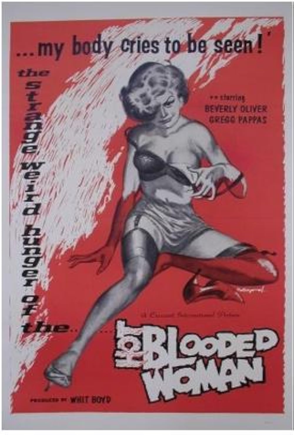 Hot Blooded Woman (1965) - Original Poster - vintagepornfun.com