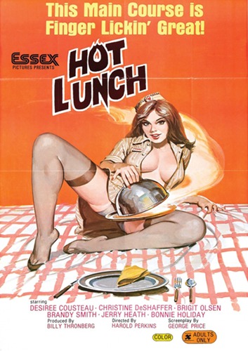 Hot Lunch (1978) - Original Poster - vintagepornfun.com