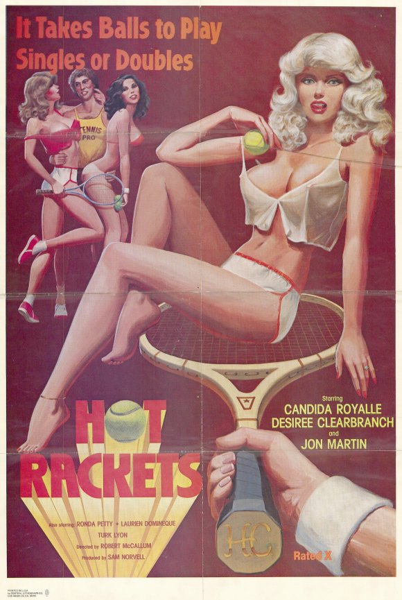 Hot Rackets (1979) - Original Poster - vintagepornfun.com