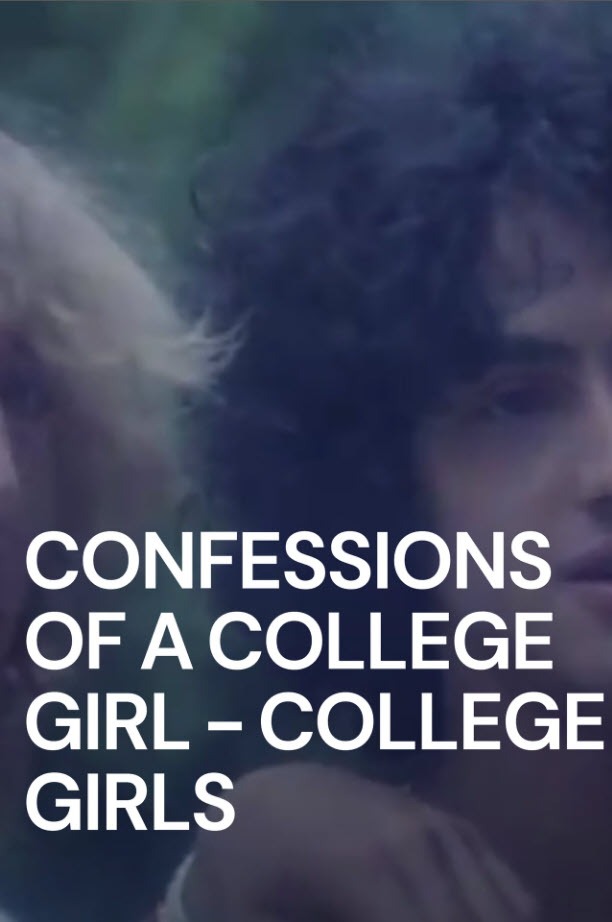 Confessions of a College Girl (1977) - Original Poster - vintagepornfun.com