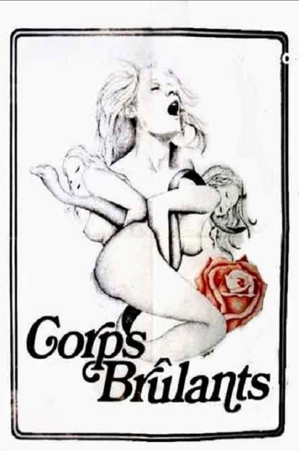 Corps Brûlants (1976) - Original Poster - vintagepornfun.com